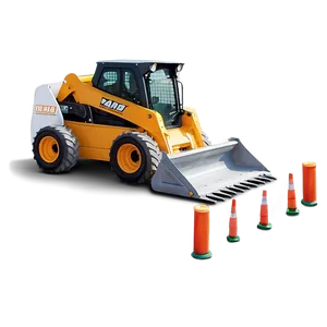 Construction Skid Steer Machine Png 06292024 PNG Image