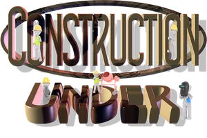 Construction Underway Graphic PNG Image