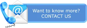 Contact Us Button Phone Email PNG Image