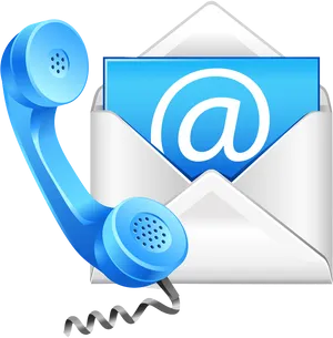 Contact Us Icon Email Phone PNG Image