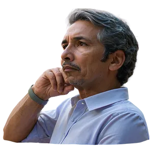 Contemplative Face PNG 87 PNG