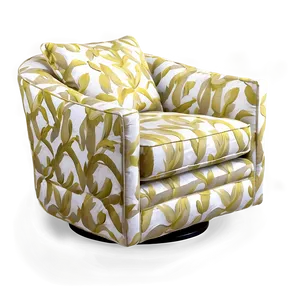 Contemporary Swivel Armchair Png Usq PNG Image