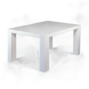 Contemporary White Table Png 81 PNG Image