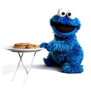 Cookie Monster With Cookies Png 05212024 PNG Image