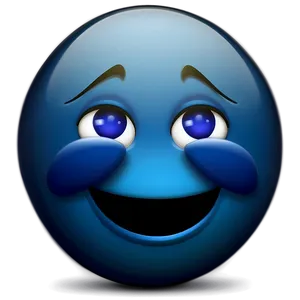 Cool Blue Emoji Images Png 34 PNG Image