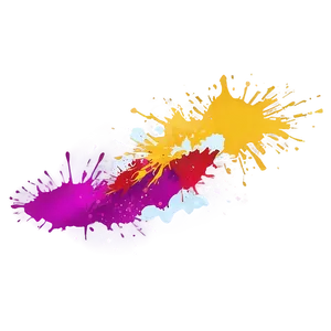 Cool Color Splash Design Png Xmo PNG Image