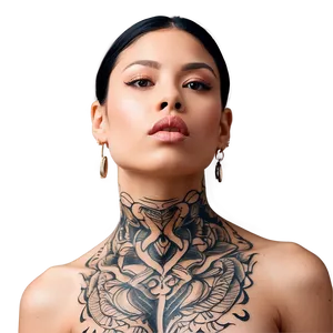 Cool Neck Tattoo Inspirations Png 86 PNG Image