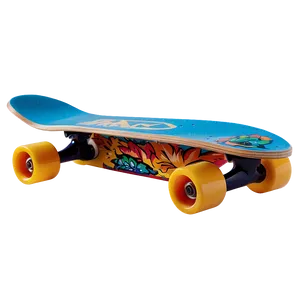 Cool Skateboard Deck Illustration Png Isg PNG Image