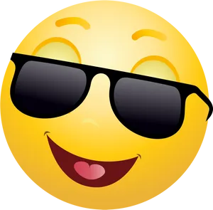 Cool Sunglasses Emoji PNG Image