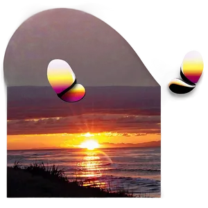 Cool Sunset Wallpaper PNG Xer5