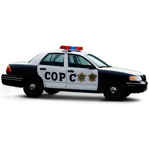 Cop Car D PNG Image