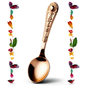 Copper Finish Teaspoon Png Oyn59 PNG Image