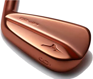 Copper Golf Club Iron PNG Image