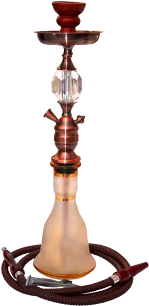 Copper Hookah Shisha Pipe PNG Image