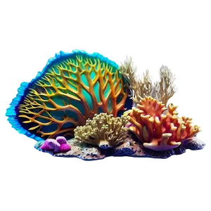 Coral Reef Scene PNG 45 PNG