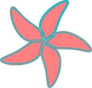 Coral_ Starfish_ Clipart_ Vector PNG Image