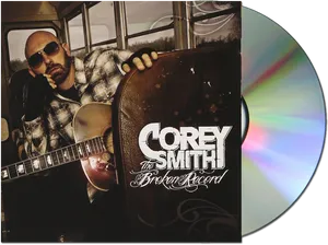 Corey Smith The Broken Record Album PNG Image