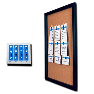 Cork Board Reminder System Png 06202024 PNG Image