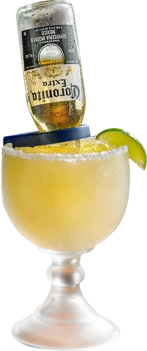 Corona Beer Margarita Cocktail PNG Image