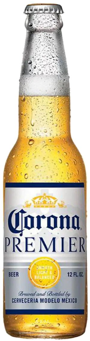 Corona Premier Beer Bottle PNG Image