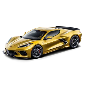 Corvette C8 In Action Png Ytn69 PNG Image