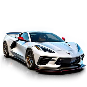 Corvette C8 Track Ready Png Mjt58 PNG Image