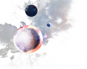 Cosmic_ Dance_ Among_ Stars_and_ Planets.jpg PNG Image