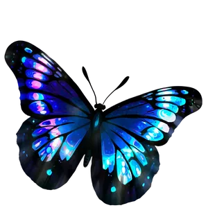 Cosmic Glow Butterfly Png Wmf31 PNG Image