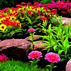 Cottage Flower Bed Png 23 PNG Image