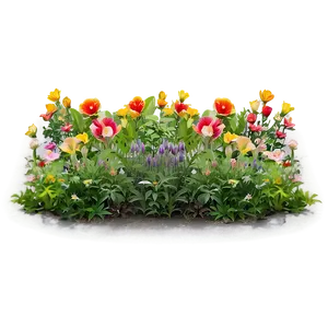 Cottage Flower Bed Png 35 PNG Image