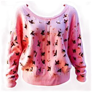 Cotton Pink Sweater Png Yhm PNG Image