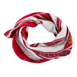 Cotton Red Scarf Png 51 PNG Image