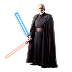 Count Dooku In Robes Png 71 PNG Image