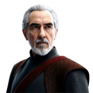 Count Dooku Political Leader Png 06292024 PNG Image