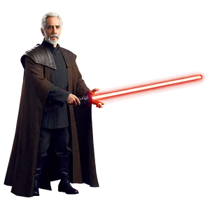 Count Dooku Sith Apprentice Png 21 PNG Image