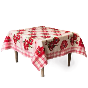 Country Cottage Table Cloth Png 06292024 PNG Image