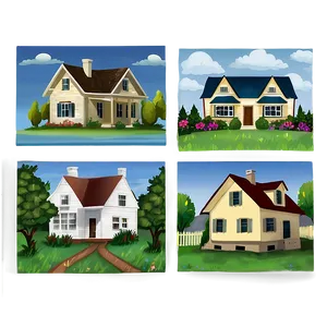 Country Houses PNG Kqt PNG