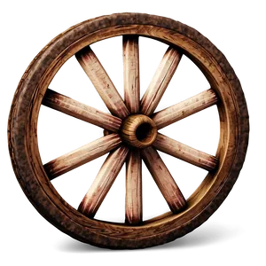 Country Style Wagon Wheel Png Soh PNG Image