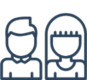 Couple Icon Graphic PNG Image