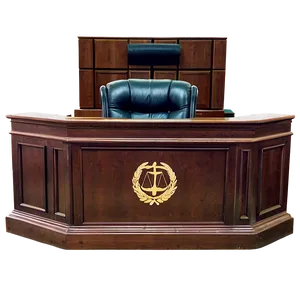 Courtroom Witness Stand Png 06262024 PNG Image