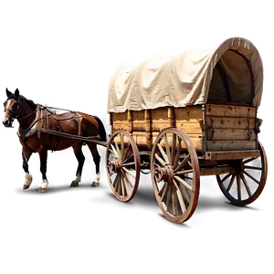 Covered Wagon D PNG Image