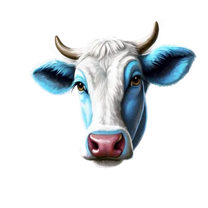 Cow Head Sketch Png Uxt20 PNG Image