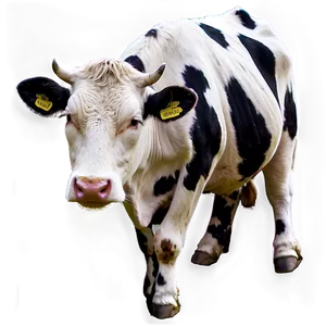 Cow Spots In Nature Style Png Dnw PNG Image