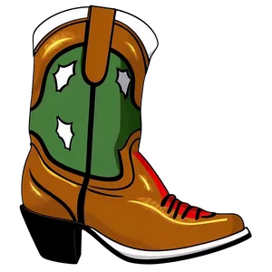 Cowboy Boot Illustration Png Ujh PNG Image