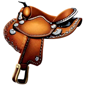 Cowboy Saddle Png Ynq PNG Image