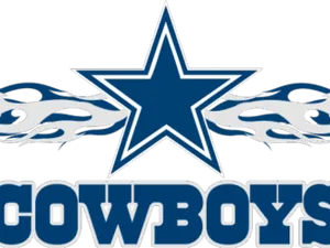 Cowboys Flame Star Logo PNG Image