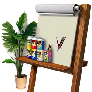 Cozy Artist Studio Space PNG Gww PNG
