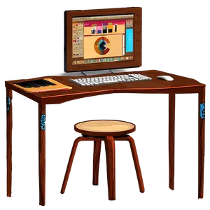 Cozy Artist Studio Space PNG Xkc PNG