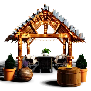 Cozy Backyard Setup Png Wmm30 PNG Image