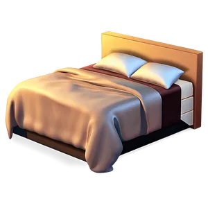 Cozy Bed Emoji Png Plt64 PNG Image